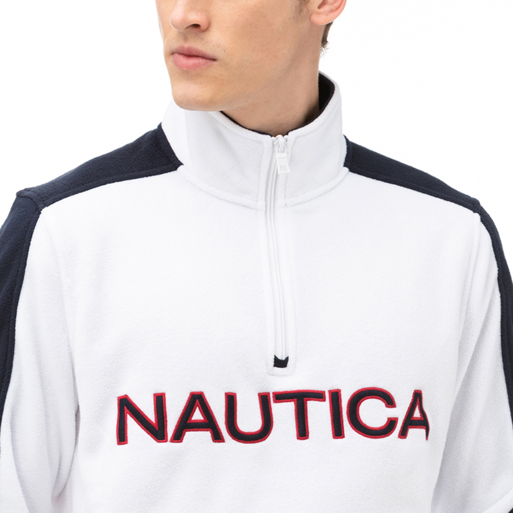 Nautica NAUTICA Erkek Beyaz Sweatshirt. 4