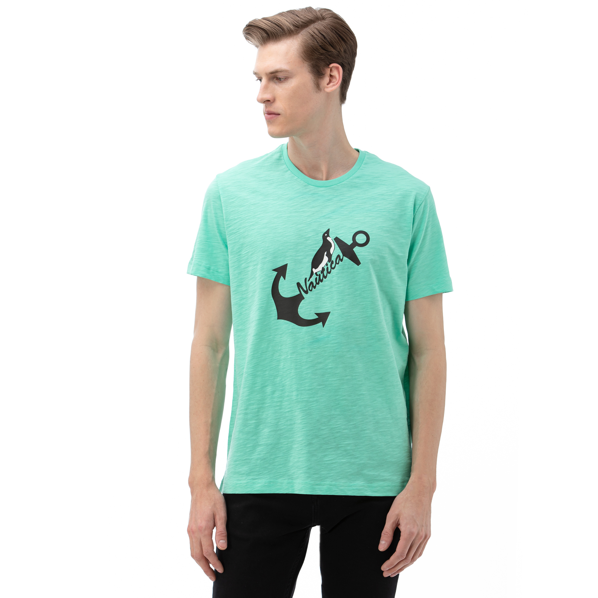 Nautica Erkek Yeşil T-Shirt. 1