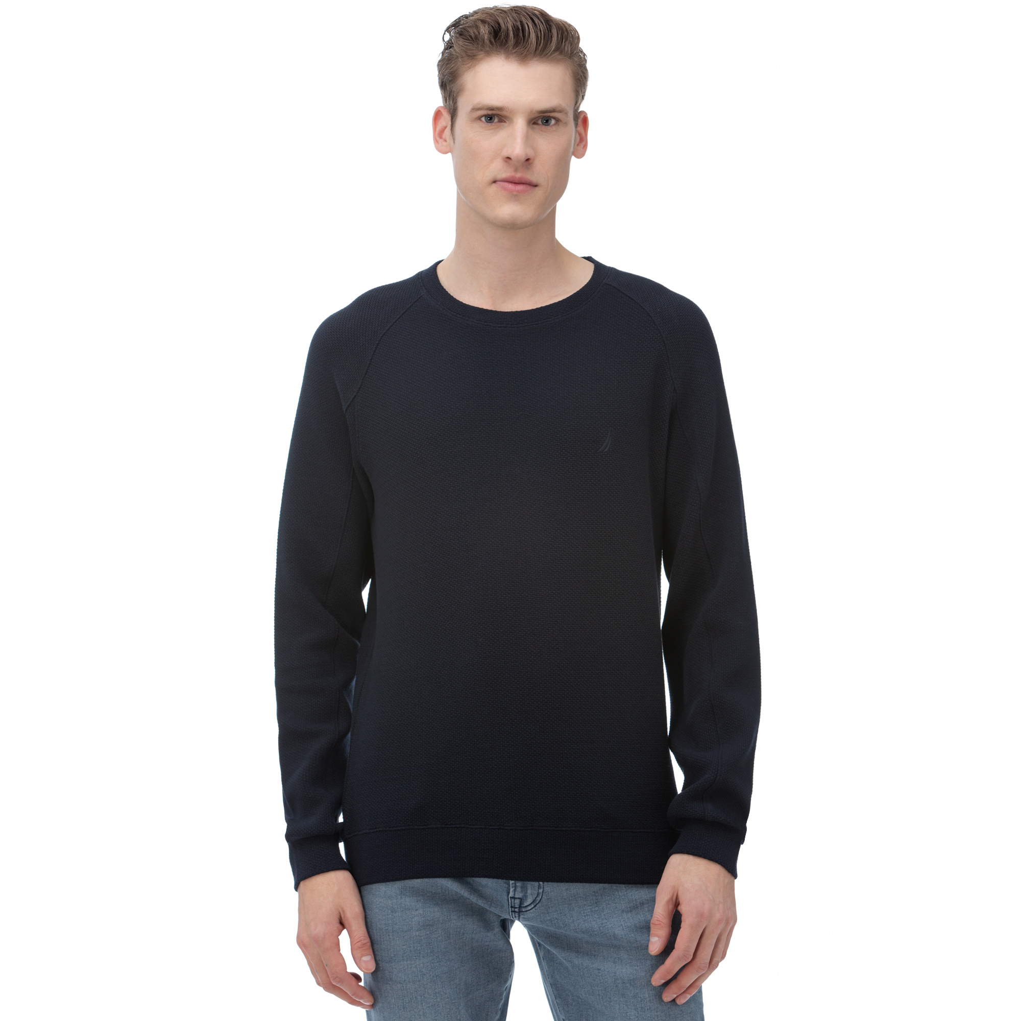 Nautica Erkek Lacivert Sweatshirt. 1