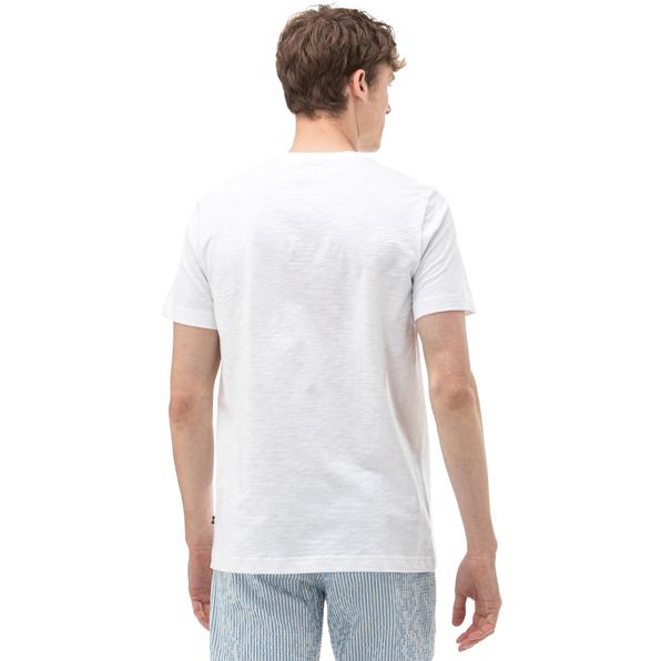 Nautica Erkek Beyaz T-Shirt. 3