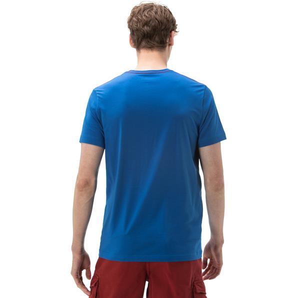 Nautica Erkek Mavi T-Shirt. 3