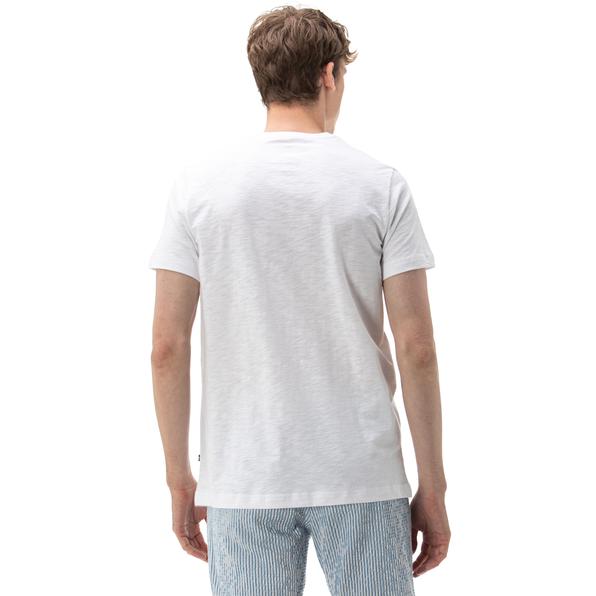 Nautica Erkek Beyaz T-Shirt. 1