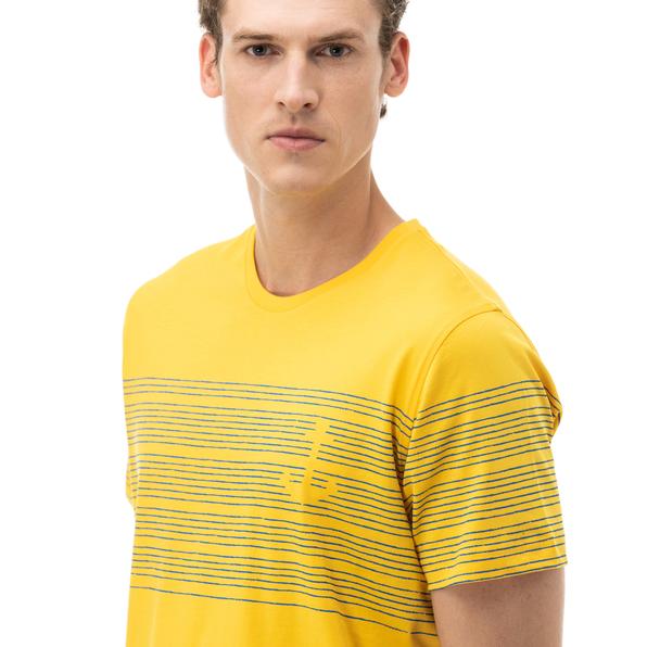 Nautica Erkek Sarı T-Shirt. 4