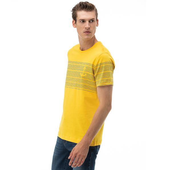 Nautica Erkek Sarı T-Shirt. 5