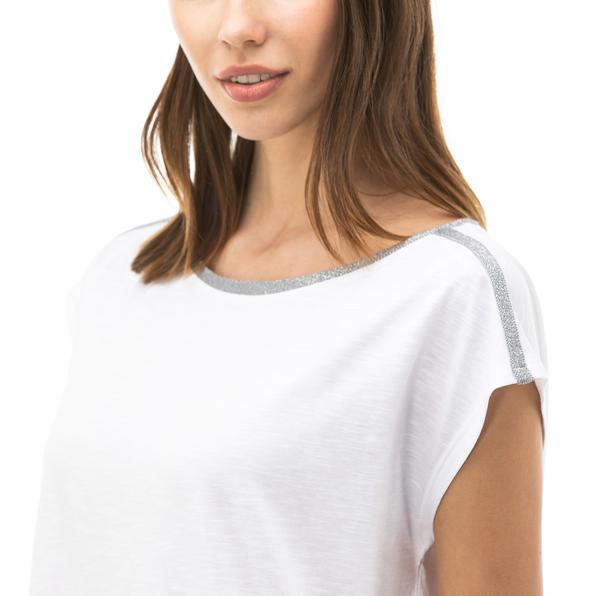 Nautica Kadın Beyaz T-Shirt. 6