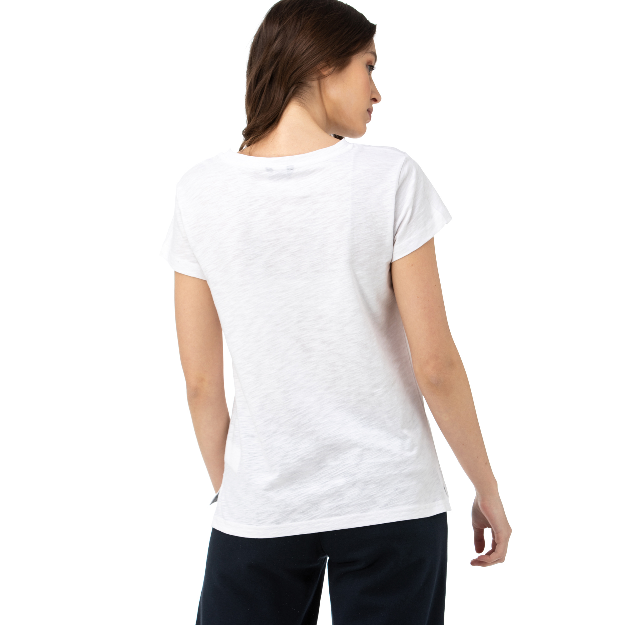 NAUTICA Kadın Beyaz T-Shirt