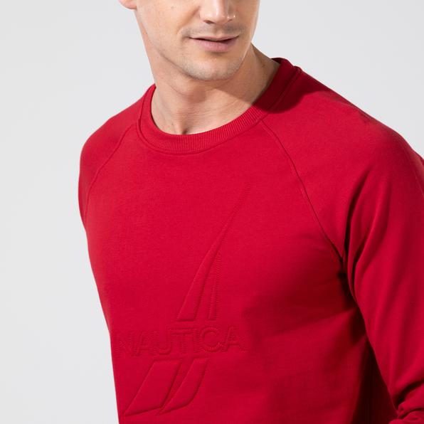 Nautica Erkek Kırmızı Sweatshirt. 3